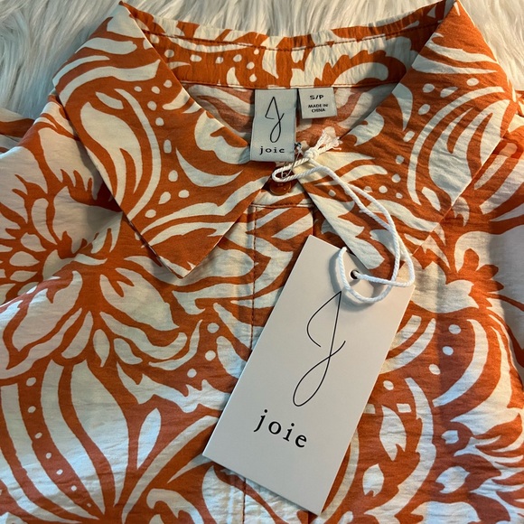 🆕 Joie floral prairie core, cottage core, coastal core short sleeve … - Picture 5 of 10